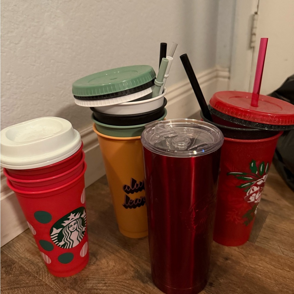 Starbucks Red and Green Drinkware Collection
